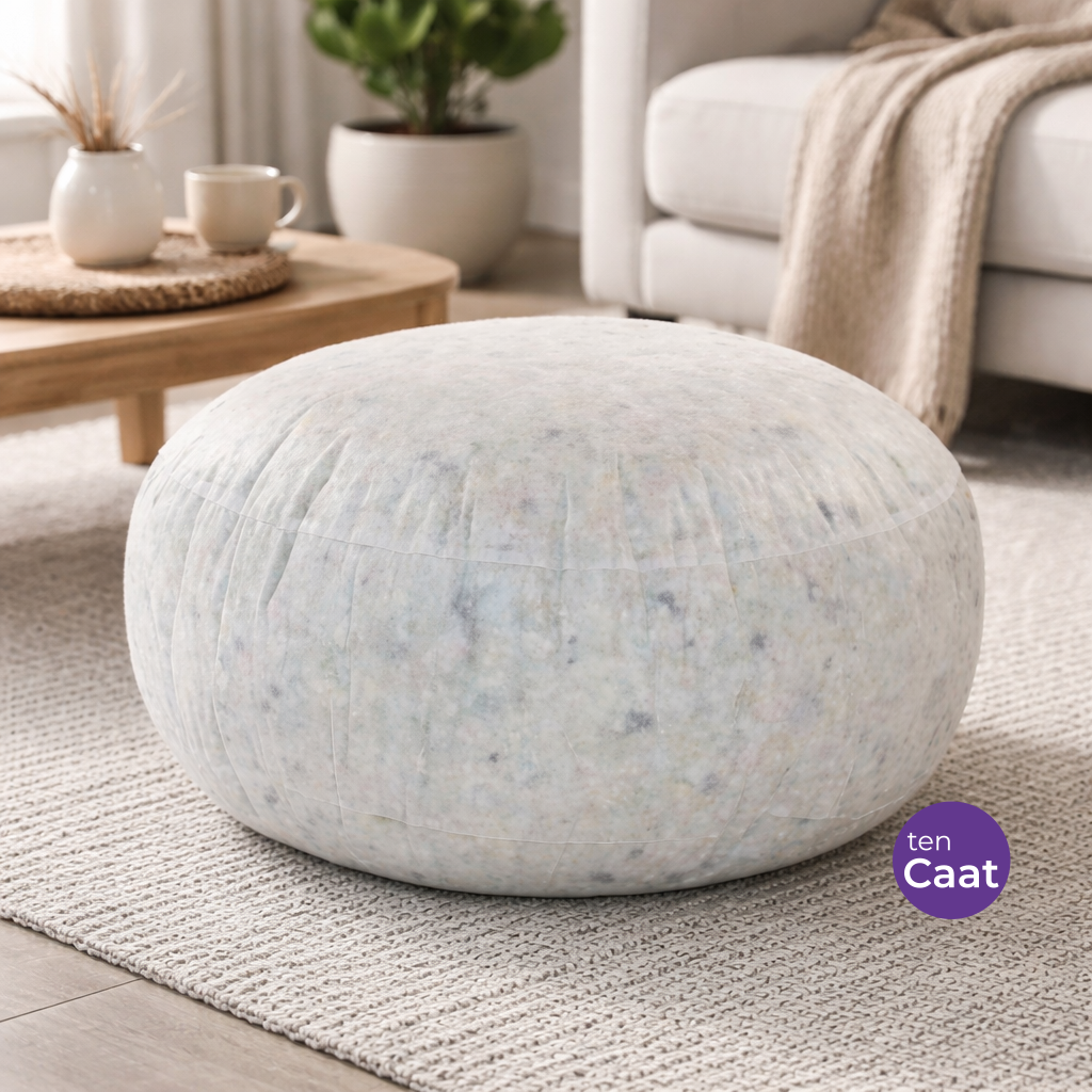 Ten Caat Comfort Pro Poef Binnenkussen - Ø 60 cm