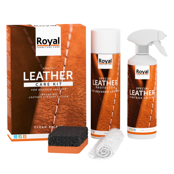 Leather Care Kit Brushed & Vintage Leather