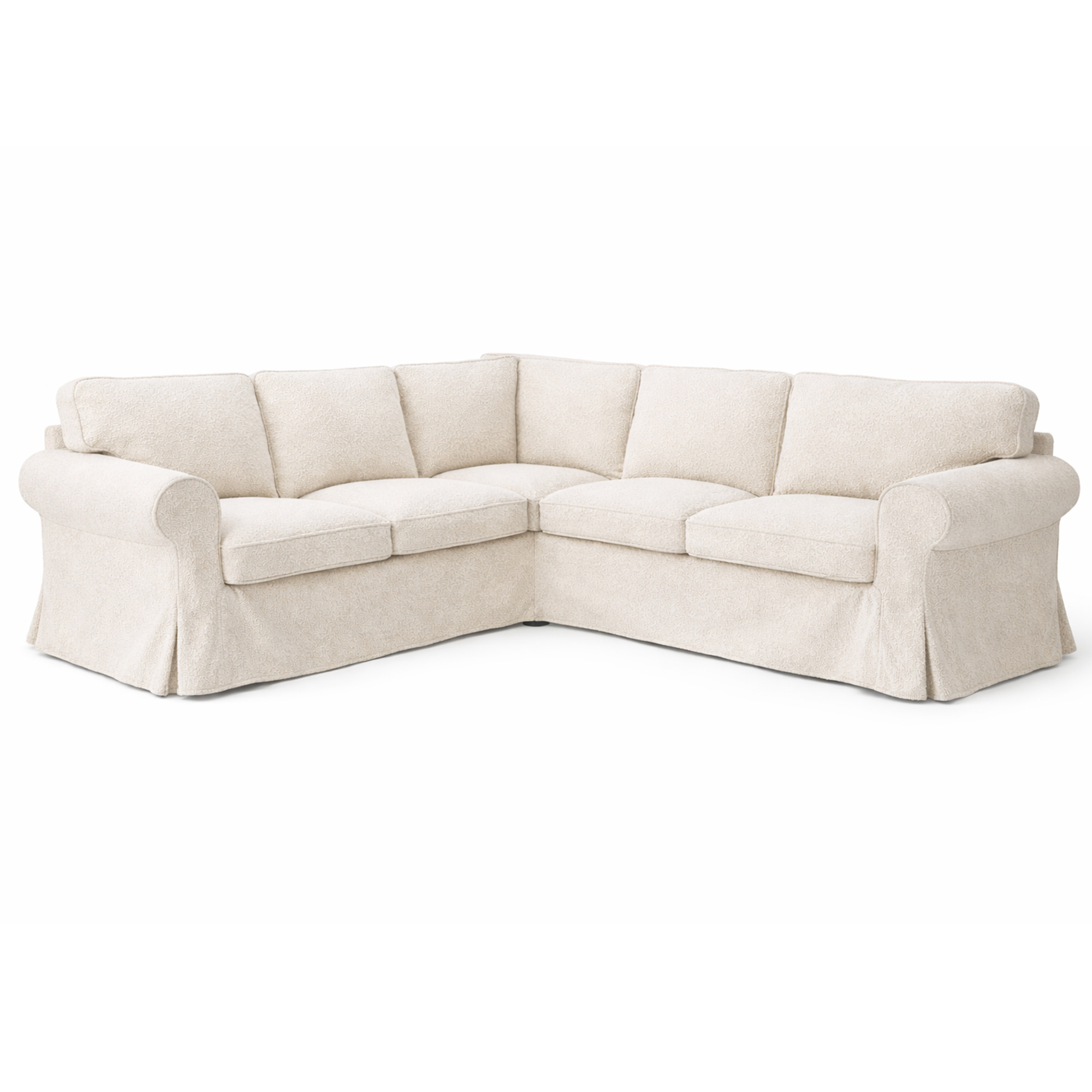 Complete set voor IKEA Ektorp hoekbank 4-zits (zit + rug)